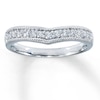 Thumbnail Image 1 of Previously Owned Diamond Wedding Band 1/4 ct tw Round-cut 14K White Gold