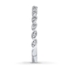 Thumbnail Image 3 of Previously Owned Diamond Wedding Band 1/10 ct tw Round-cut 14K White Gold