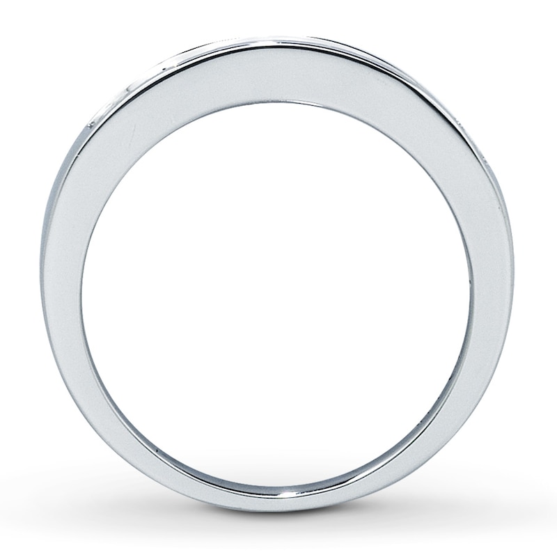 Main Image 2 of Previously Owned Diamond Anniversary Band 1/4 ct tw Princess-cut14K White Gold