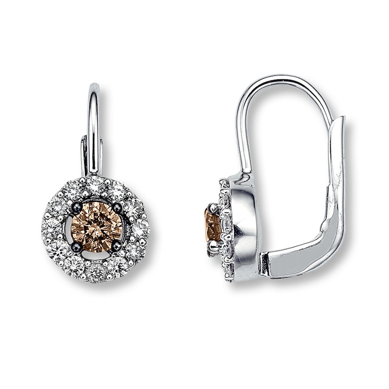 Previously Owned Le Vian Chocolate Diamonds 7/8 ct tw Earrings 14K