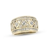 Thumbnail Image 0 of Previously Owned Diamond Ring 1 ct tw Princess, Baguette & Round-cut 14K Yellow Gold