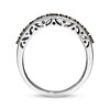 Thumbnail Image 2 of Previously Owned Brown & White Diamond Anniversary Band 3/4 ct tw Round-cut 14K White Gold
