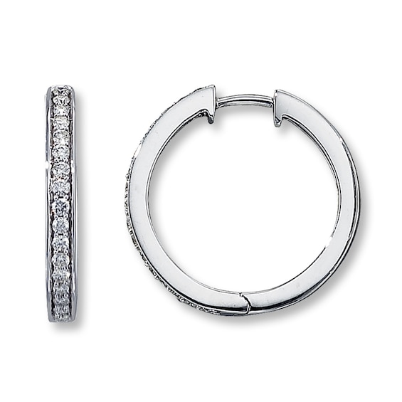 Previously Owned Earrings 1/ ct tw Diamonds 14K White Gold