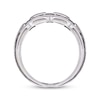 Thumbnail Image 3 of Previously Owned Men's Wedding Band 5/8 ct tw Square-cut Diamonds 14K White Gold Size 13.25