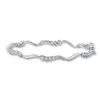 Thumbnail Image 1 of Previously Owned Diamond Journey Bracelet 1ct tw 10K White Gold 7.25"
