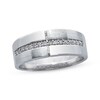Thumbnail Image 1 of Previously Owned Men's Diamond Ring 1/4 cttw 14K White Gold