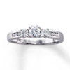 Thumbnail Image 1 of Previously Owned Ring 1/2 ct tw Diamonds 14K White Gold