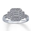 Thumbnail Image 1 of Previously Owned Ring 1/4 ct tw Diamonds 10K White Gold