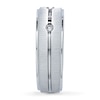Thumbnail Image 3 of Previously Owned Men's Diamond Wedding Band 1/6 ct tw Round-cut 10K White Gold