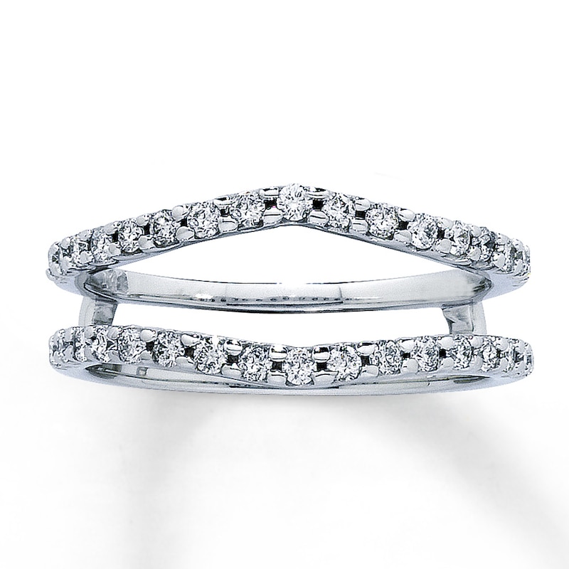 Main Image 1 of Previously Owned Enhancer 1/2 Carat tw Diamonds 14K White Gold