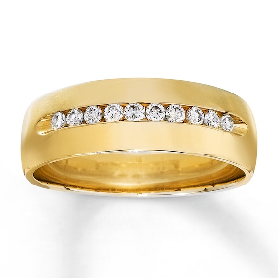 Previously Owned Diamond Wedding Band 1/4 ct tw 14K Yellow Gold