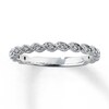 Thumbnail Image 1 of Previously Owned Diamond Anniversary Ring 1/8 ct tw Round-cut 14K White Gold