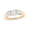 Thumbnail Image 1 of Previously Owned Three-Stone Diamond Ring 1 ct tw Round-cut 14K Yellow Gold