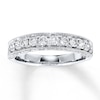 Thumbnail Image 1 of Previously Owned Diamond Anniversary Band 5/8 ct tw 14K White Gold