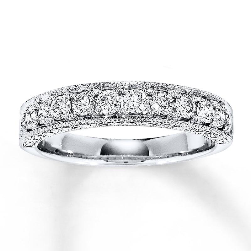 Main Image 1 of Previously Owned Diamond Anniversary Band 5/8 ct tw 14K White Gold