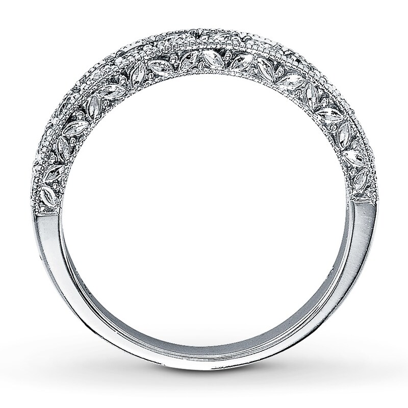 Main Image 2 of Previously Owned Diamond Anniversary Band 5/8 ct tw 14K White Gold