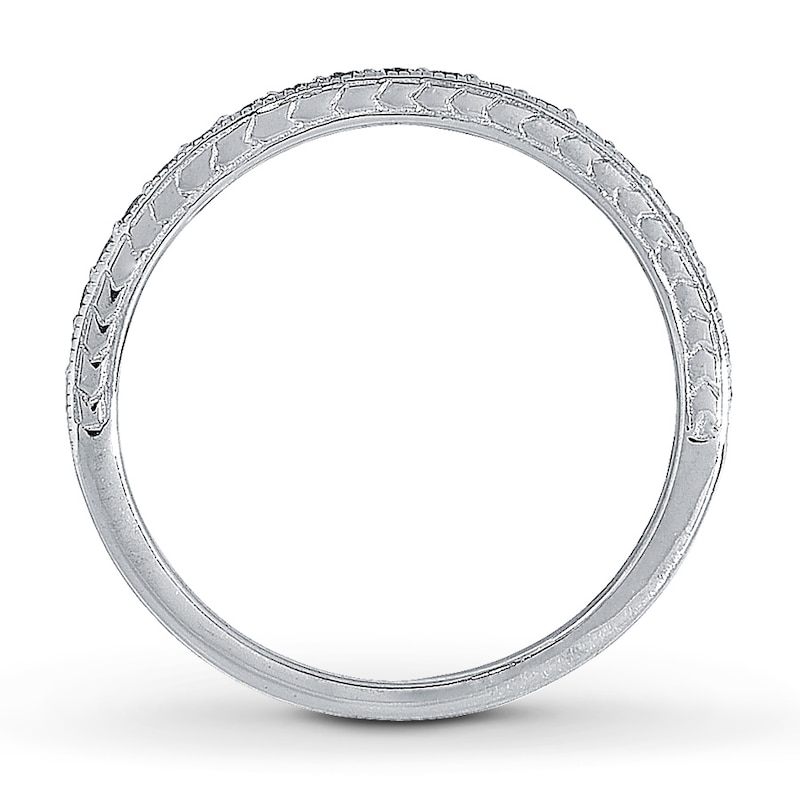 Main Image 2 of Previously Owned Anniversary Band 1/4 ct tw Round-cut Diamonds 14K White Gold