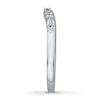 Thumbnail Image 3 of Previously Owned Diamond Band 1/4 ct tw Round & Baguette-Cut 14K White Gold