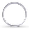 Thumbnail Image 2 of Previously Owned Men's Diamond Wedding Band 1/4 ct tw Round-cut 14K White Gold
