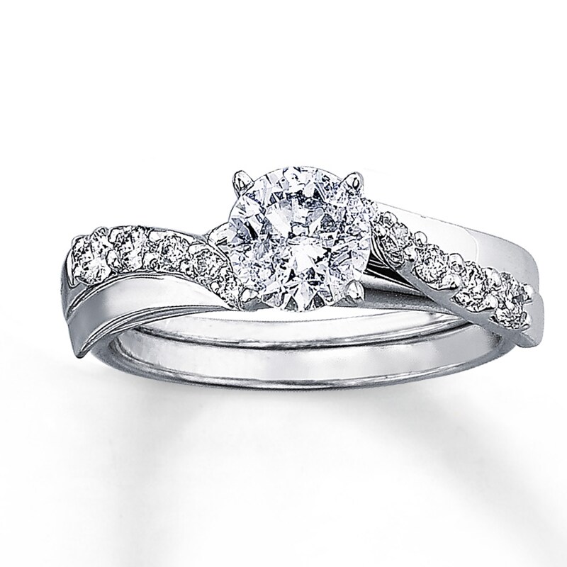 Previously Owned Enhancer 1/4 ct tw Diamonds 14K White Gold