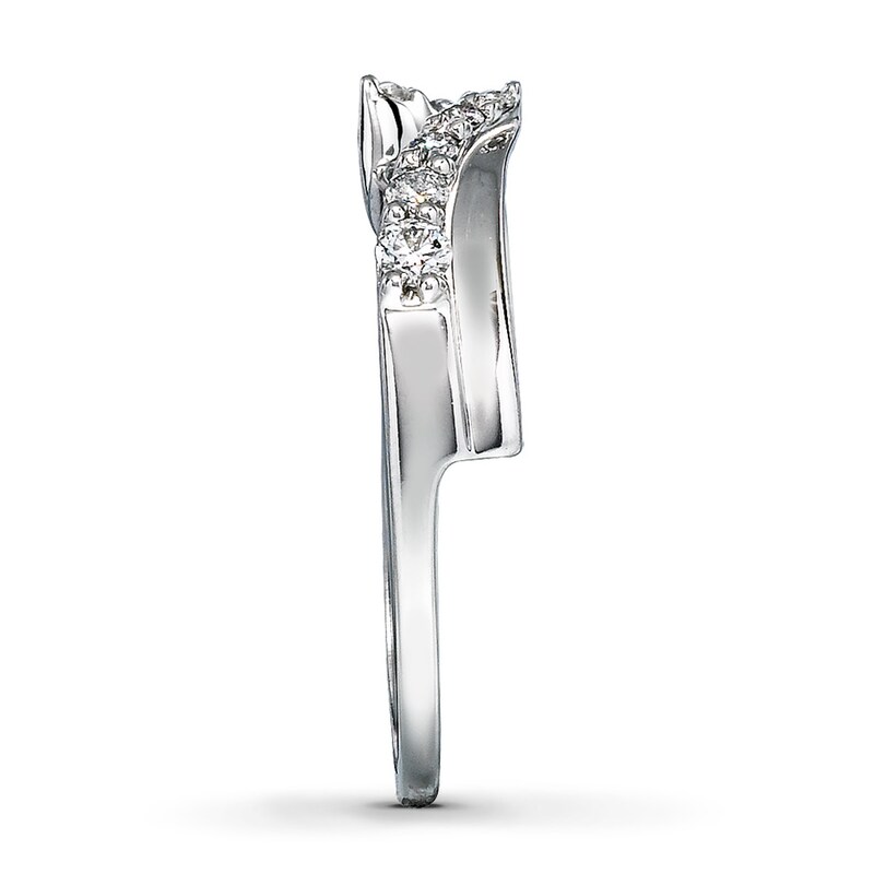 Previously Owned Enhancer 1/4 ct tw Diamonds 14K White Gold