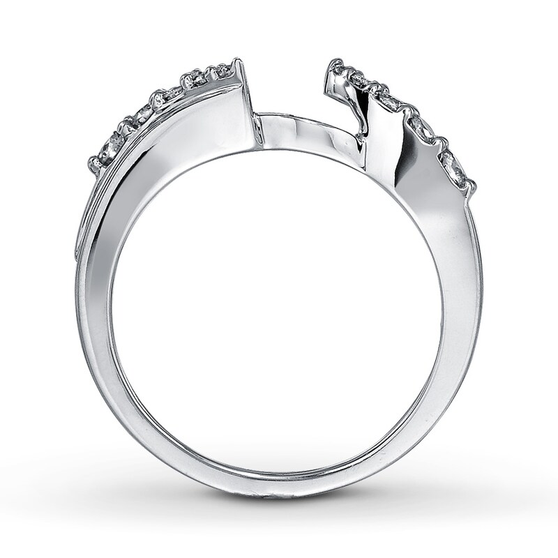 Previously Owned Enhancer 1/4 ct tw Diamonds 14K White Gold