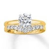 Thumbnail Image 4 of Previously Owned Diamond Ring 3/8 ct tw 14K Yellow Gold
