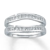 Thumbnail Image 1 of Previously Owned Enhancer 3/4 ct tw Diamonds 14K White Gold