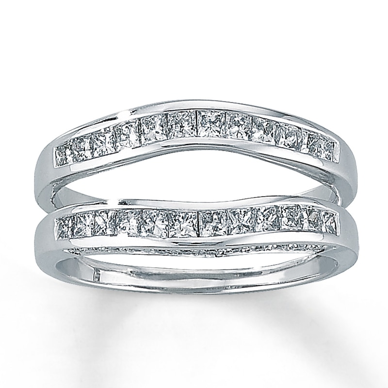 Main Image 1 of Previously Owned Enhancer 3/4 ct tw Diamonds 14K White Gold