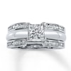 Thumbnail Image 1 of Previously Owned Enhancer 3/8 ct tw Diamonds 14K White Gold