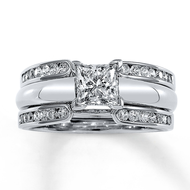 Main Image 2 of Previously Owned Enhancer 3/8 ct tw Diamonds 14K White Gold