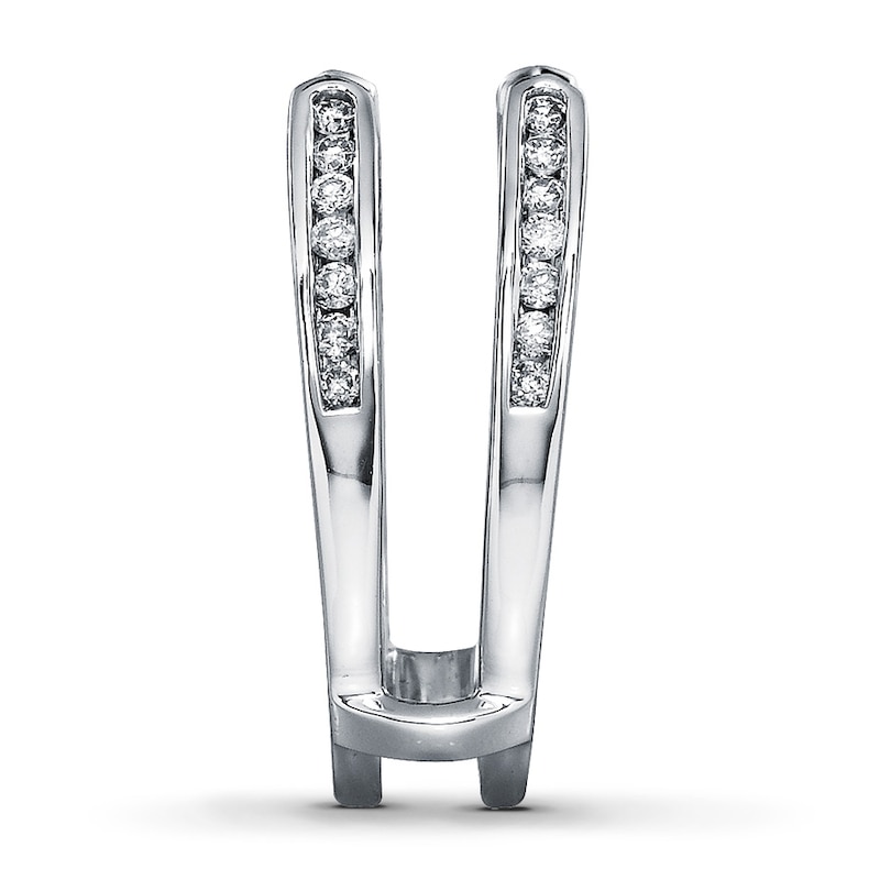 Main Image 3 of Previously Owned Enhancer 3/8 ct tw Diamonds 14K White Gold