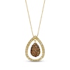 Thumbnail Image 0 of Previously Owned Le Vian Diamond Necklace 3/4 cttw Round-Cut 14K Honey Gold 18"