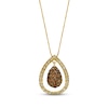 Thumbnail Image 0 of Previously Owned Le Vian Diamond Necklace 3/4 cttw Round-Cut 14K Honey Gold 18"