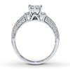 Thumbnail Image 1 of Previously Owned Ring 3/4 Carat tw Diamonds 14K White Gold