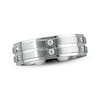 Thumbnail Image 0 of Previously Owned Men's Fashion Ring 1/6 cttw Diamonds Sterling Silver - Size 10