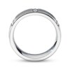 Thumbnail Image 1 of Previously Owned Men's Fashion Ring 1/6 cttw Diamonds Sterling Silver - Size 10