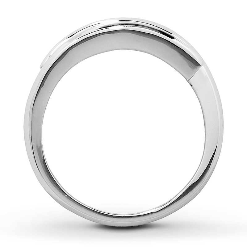 Main Image 2 of Previously Owned Diamond Ring 1 ct tw Round-cut 14K White Gold