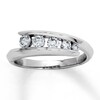Thumbnail Image 1 of Previously Owned Diamond Ring 1/2 ct tw 14K White Gold