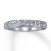 Thumbnail Image 1 of Previously Owned Wedding Band 7/8 ct tw Princess-cut Diamonds 14K White Gold