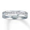 Previously Owned Diamond Wedding Band 1/2 ct tw Round-cut 14K White Gold