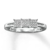 Thumbnail Image 1 of Previously Owned Promise Ring 1/10 ct tw Diamonds 10K White Gold