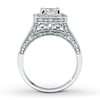 Previously Owned Ring 1-1/2 ct tw Diamonds 14K White Gold