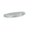 Thumbnail Image 1 of Previously Owned Wedding Band 1/8 ct tw Round-cut Diamonds 14K White Gold