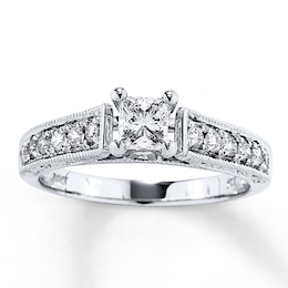 Previously Owned Ring 3/4 ct tw Diamonds 14K White Gold