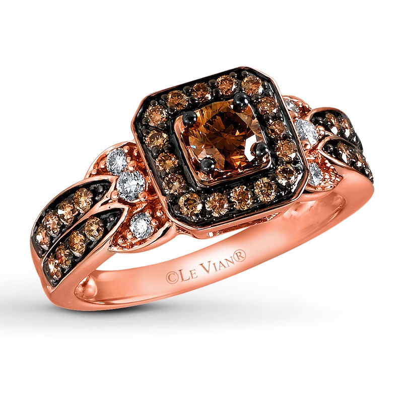 Previously Owned Le Vian Diamond Ring 3/4 ct tw 14K Rose Gold