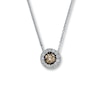 Thumbnail Image 1 of Previously Owned Le Vian Diamond Necklace 1/2 ct tw 14K White Gold