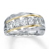 Thumbnail Image 1 of Previously Owned Diamond Men's Ring 1-1/2 ct tw 14K Two-Tone Gold