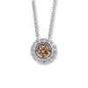 Thumbnail Image 0 of Previously Owned Le Vian Diamond Necklace 1/2 ct tw 14K White Gold 18"