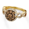 Previously Owned Le Vian Chocolate Diamond Ring 1 ct tw 14K Honey Gold